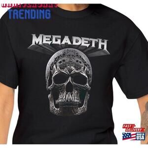 Music Lover S Essential Megadeth Band Unisex Tee Tshirt